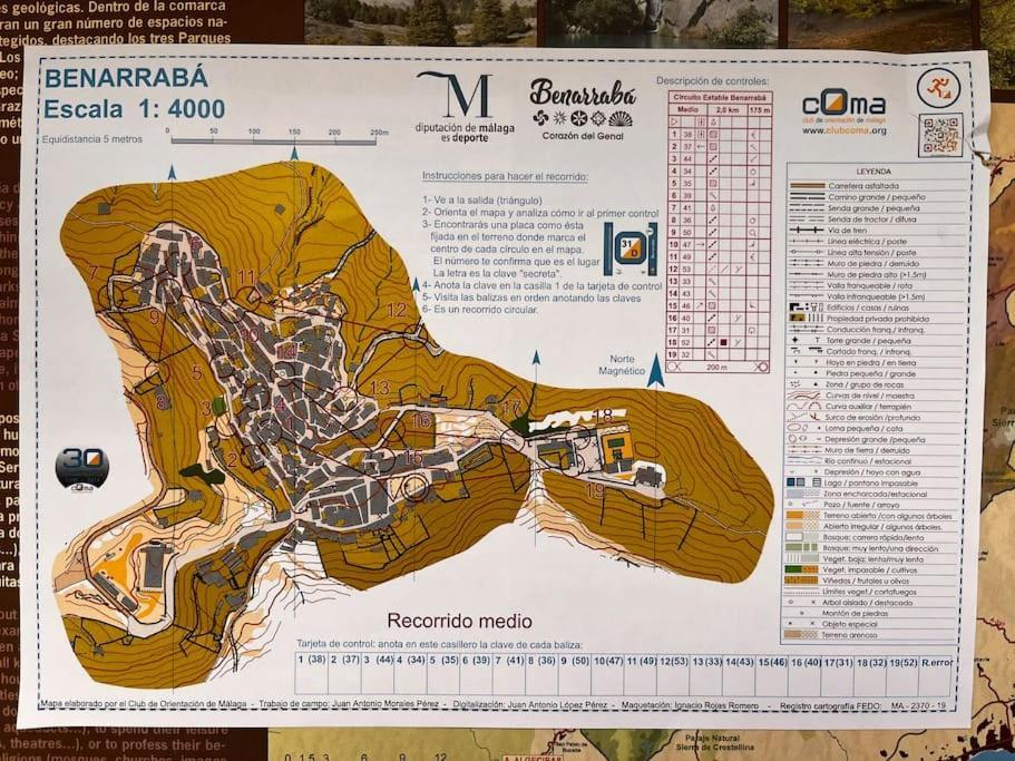 Casa De Diego El Barbero Benarrabá Eksteriør bilde